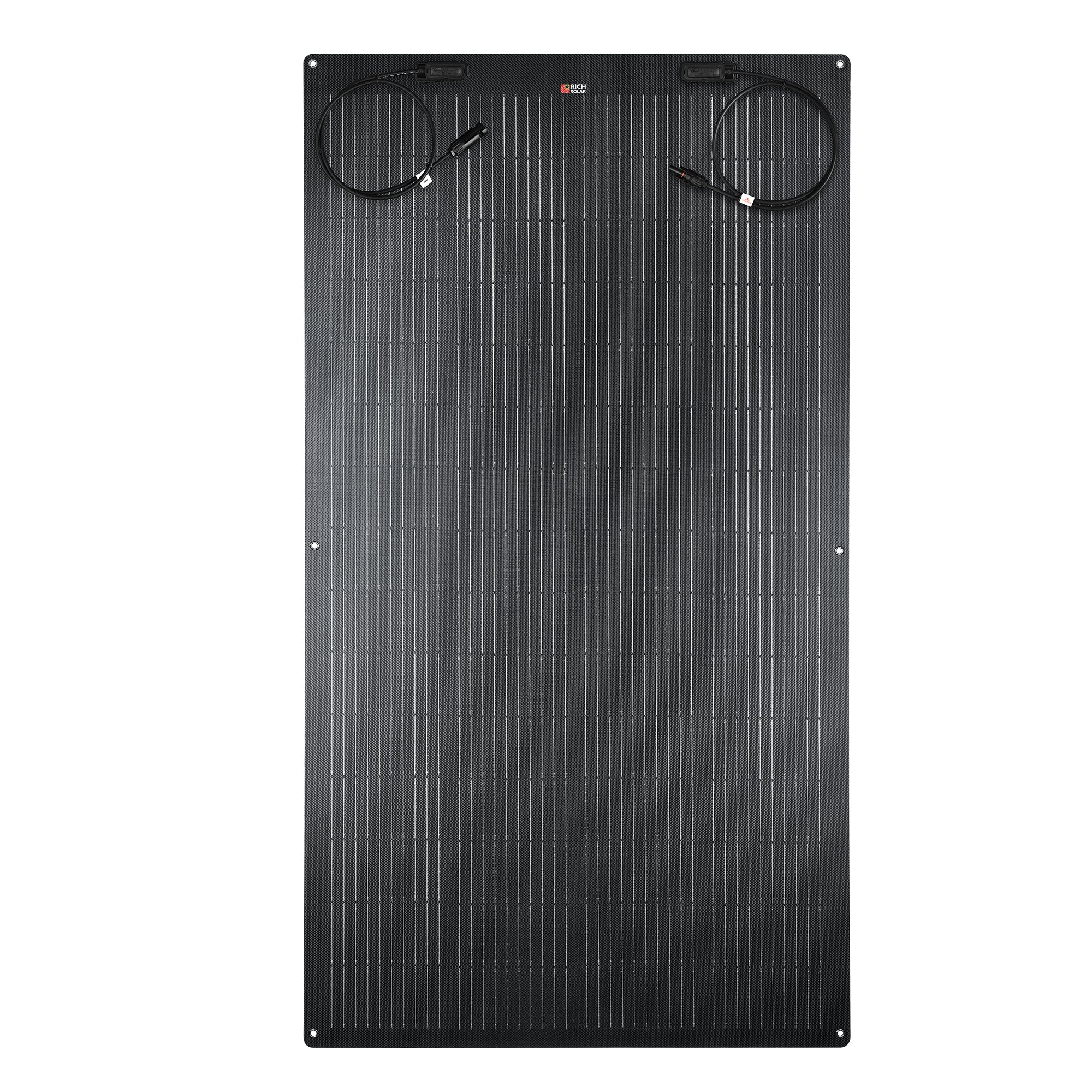 Rich Solar MEGA 200 PRO FLEX | 200W 24V Flexible Solar Panel | 360° Bendable, IP68 Waterproof, for RV Roofs, Marine, Off-Grid, and Overland Systems