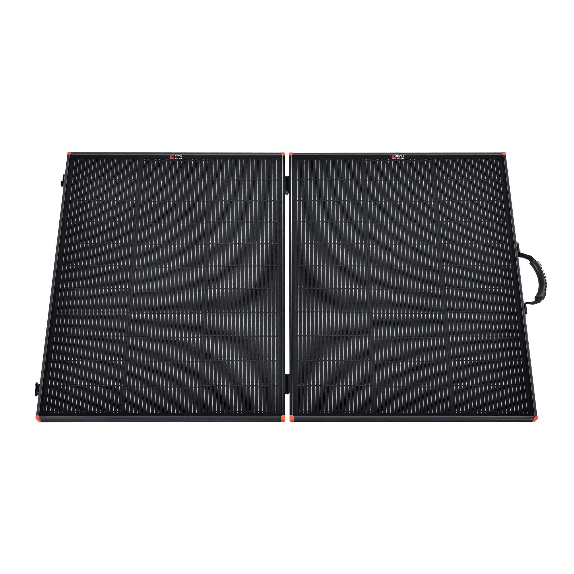 Rich Solar MEGA 200 Portable Briefcase Solar Panel | 200 Watt Portable Solar Panel | Powerful 12V Portable Solar Panel for Generators, Power Stations, Campers | High Efficiency