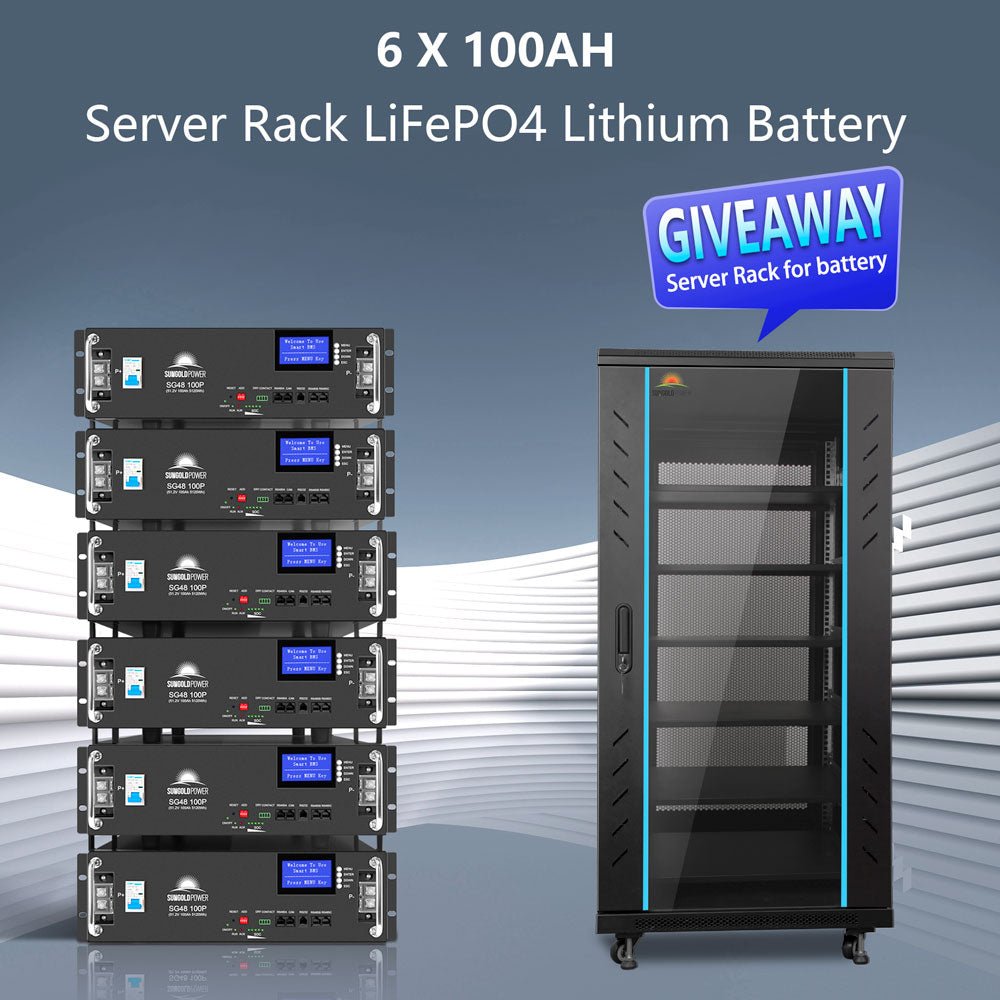 Off-Grid Solar Kit 15000W 48VDC 120V/240V LifePo4 30.72KWH Lithium Battery 20 X 415 Watts Solar Panels SGR- 15K20E
