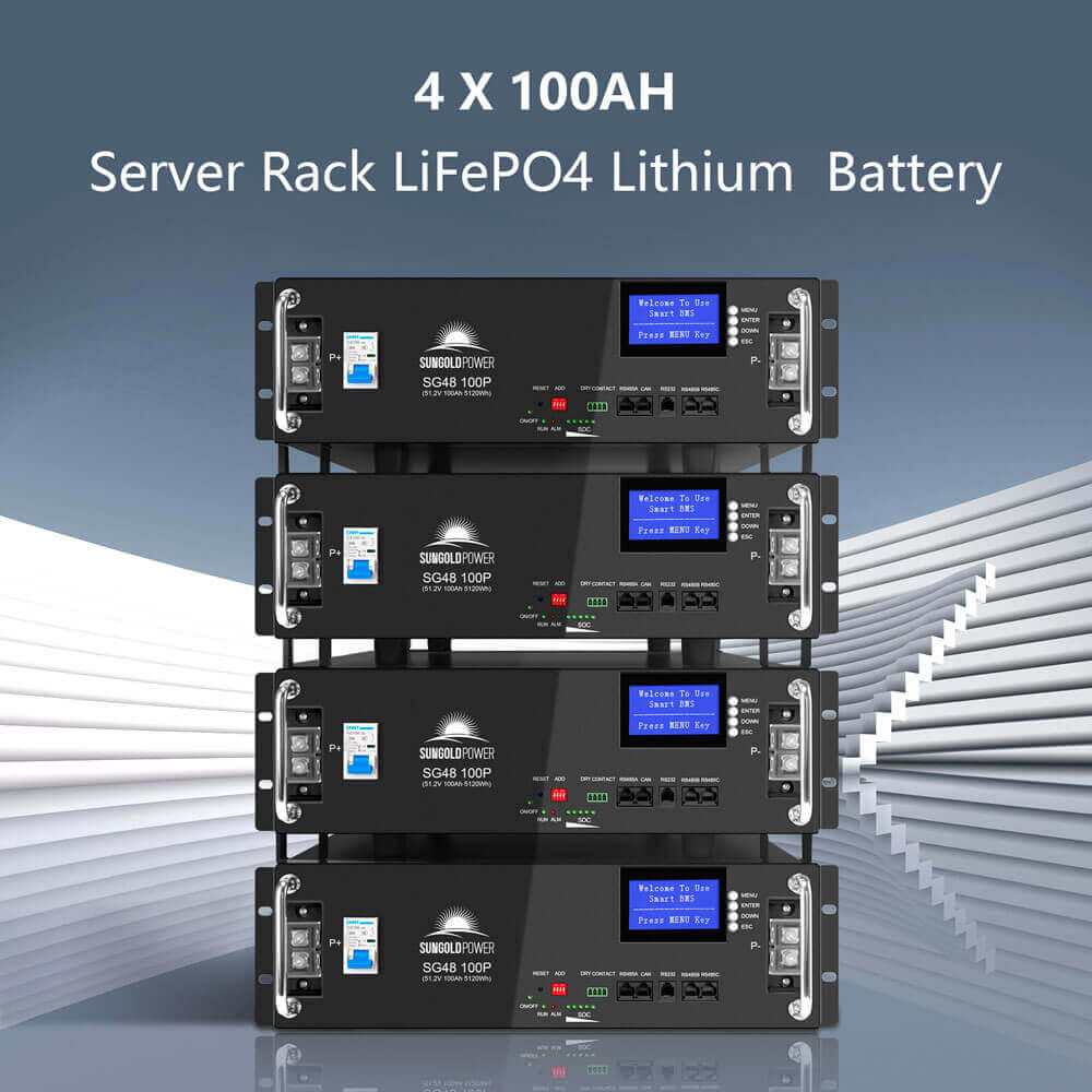 Off-Grid Solar Kit 18000W 48VDC 120V/240V LifePo4 30.72KWH Lithium Battery 20 X 415 Watts Solar Panels SGR- 18K20E