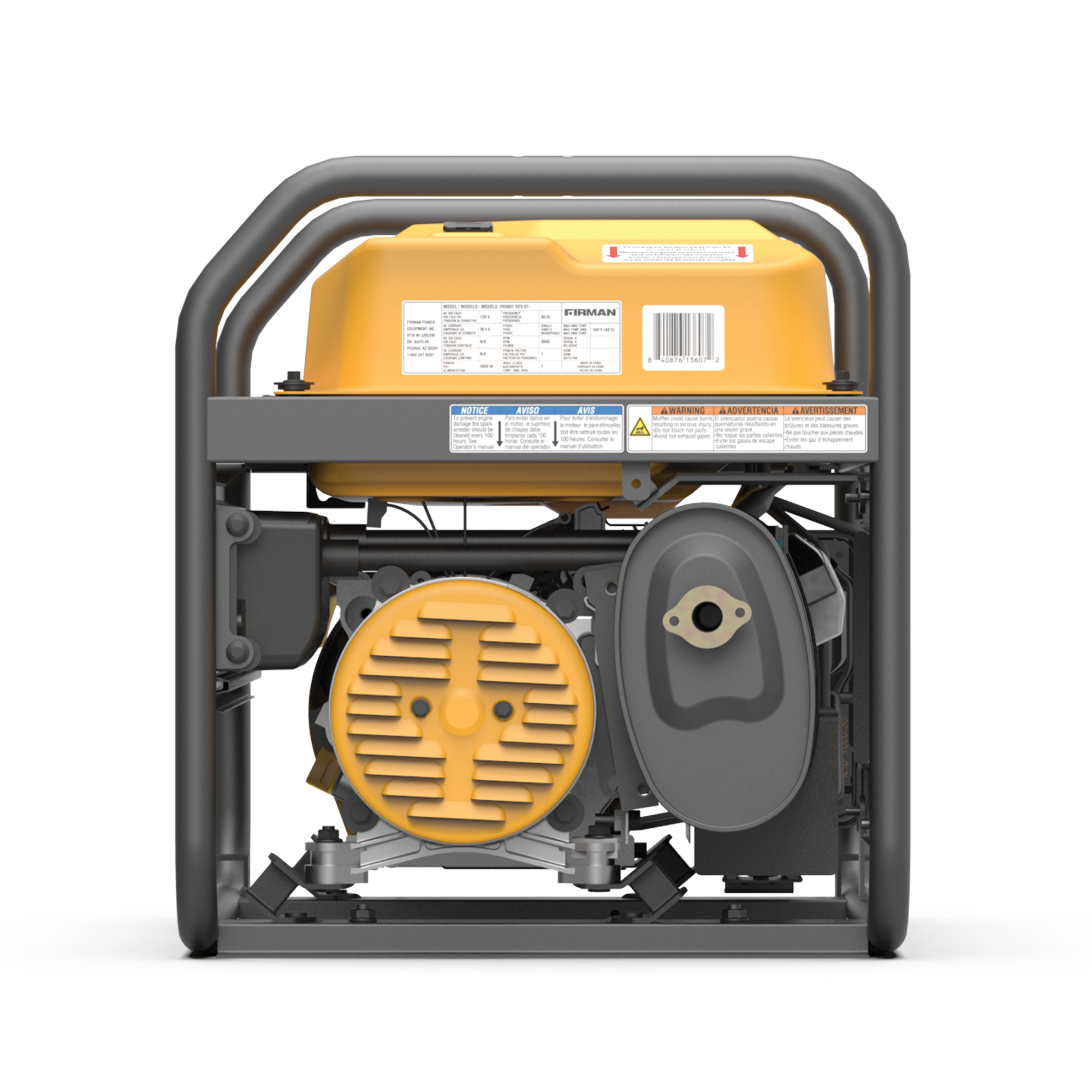 Gas Portable Generator 4550W Recoil Start