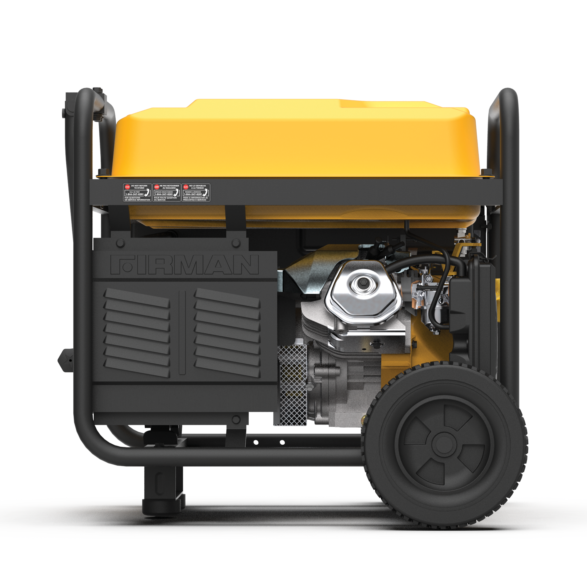 Gas Portable Generator 7125W Remote Start 120/240V