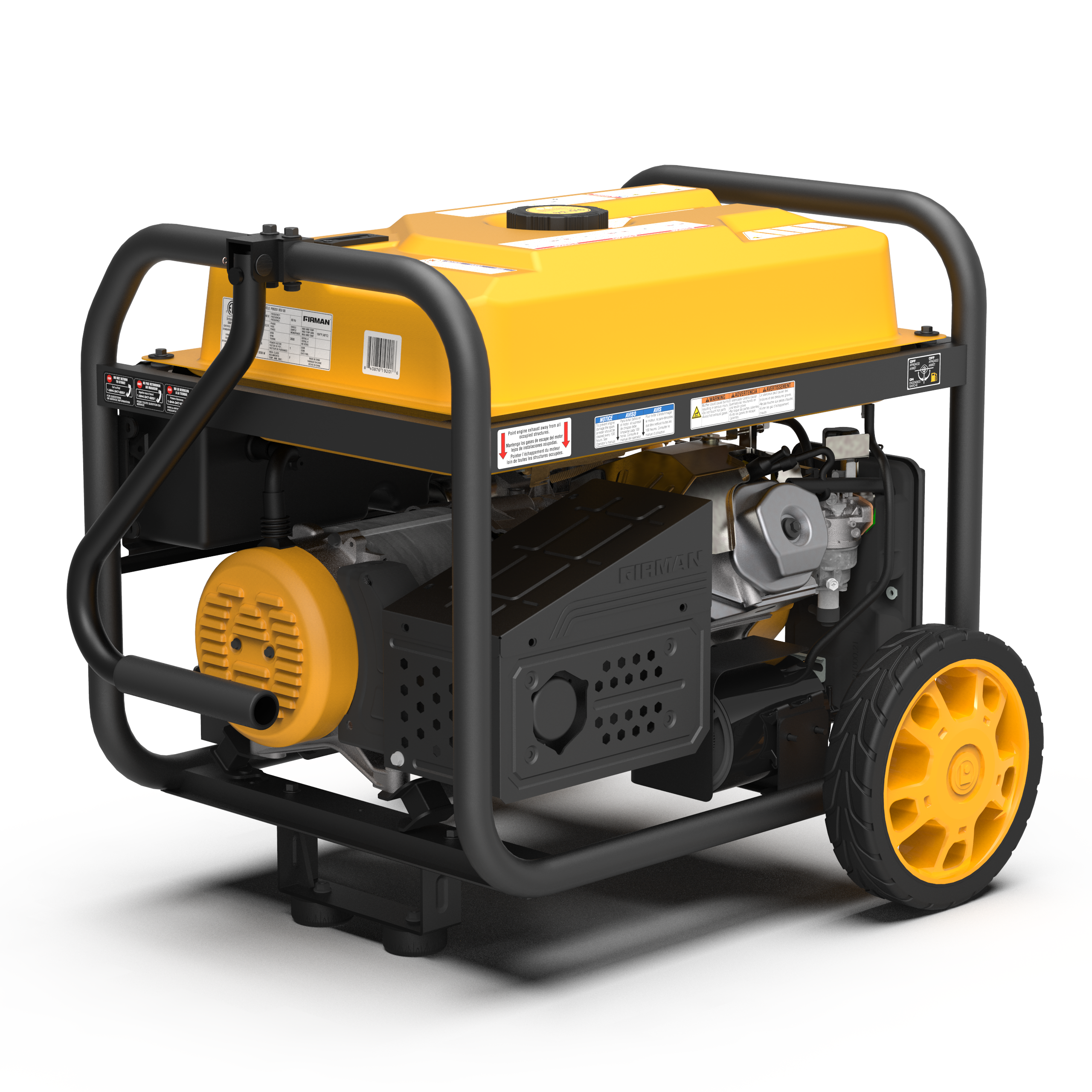 Gas Portable Generator 11400W Remote Start 120/240V with CO alert
