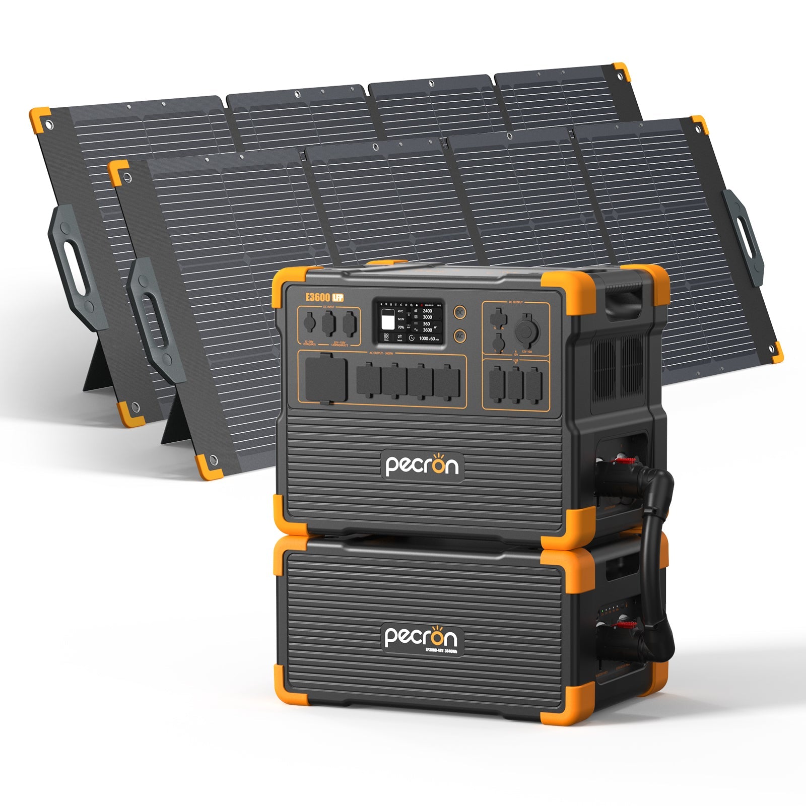 PECRON E3600LFP Portable Power Station 3600W 3072Wh