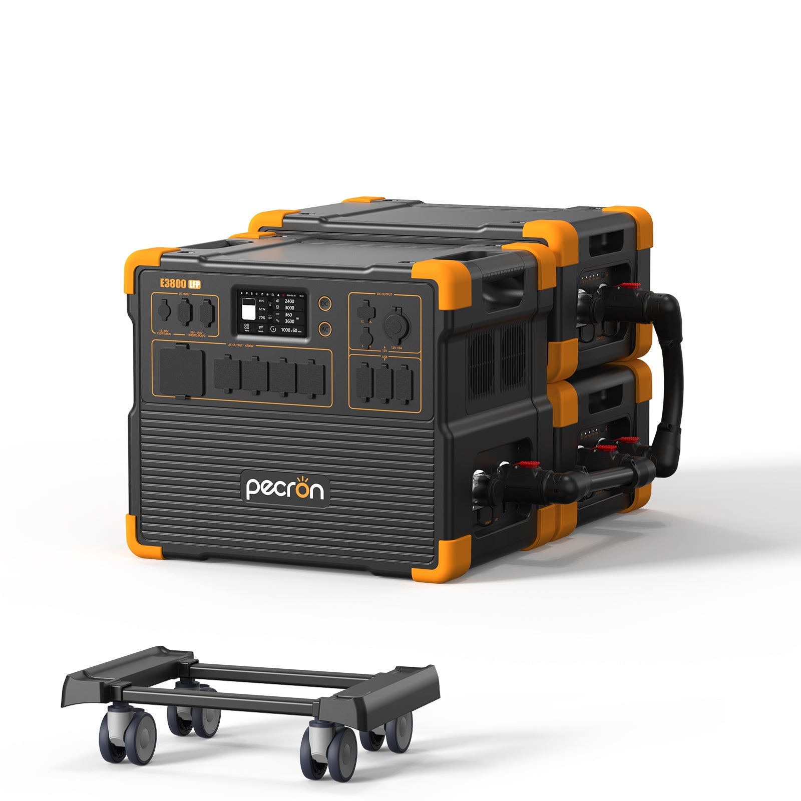 PECRON E3800LFP Portable Power Station 4200W 3840Wh