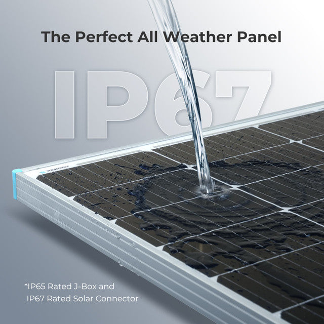 Renogy 100W 12V Compact Monocrystalline Solar Panel
