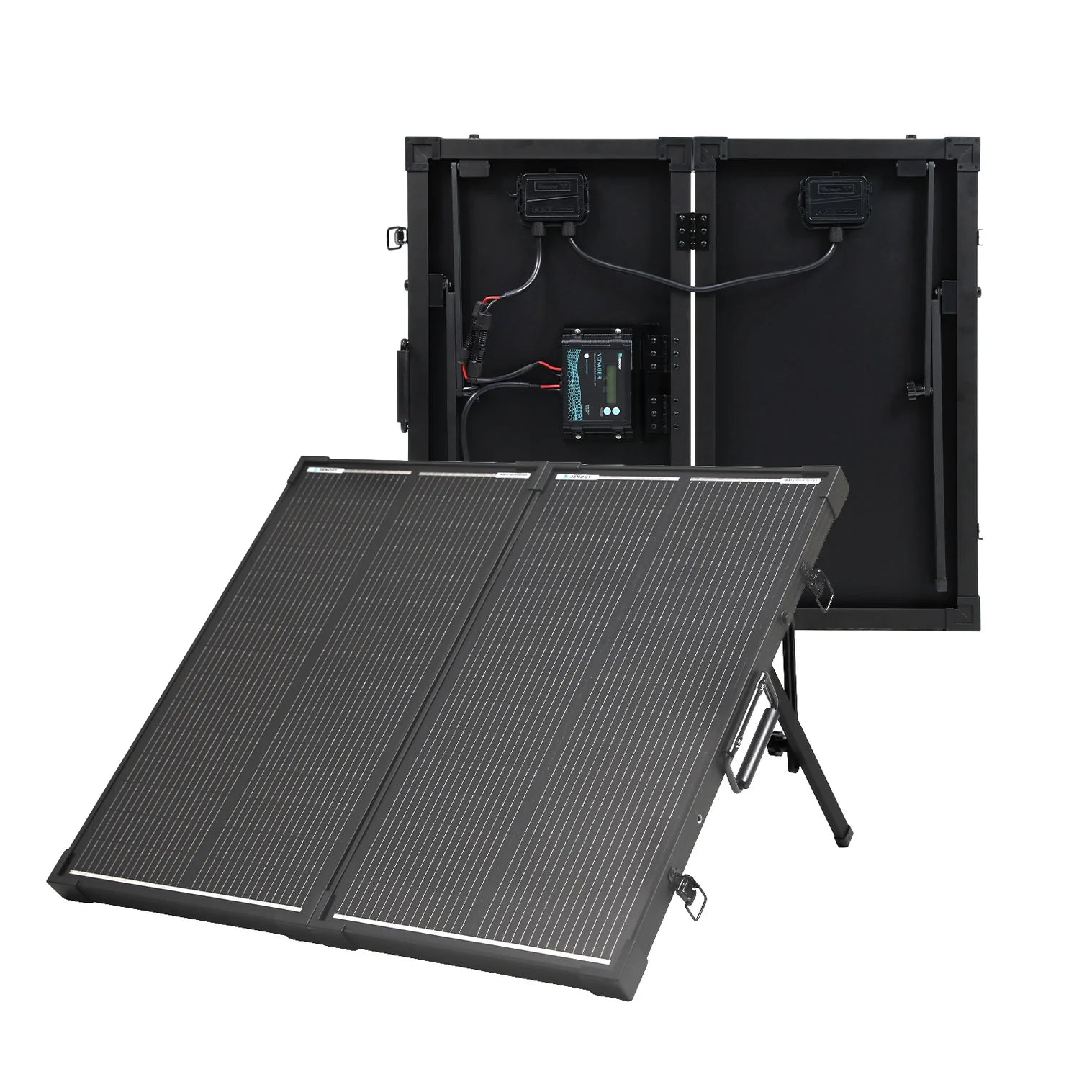 Renogy 100W 12V N-Type Portable Solar Panel Suitcase Kit w/ 20A PWM Controller