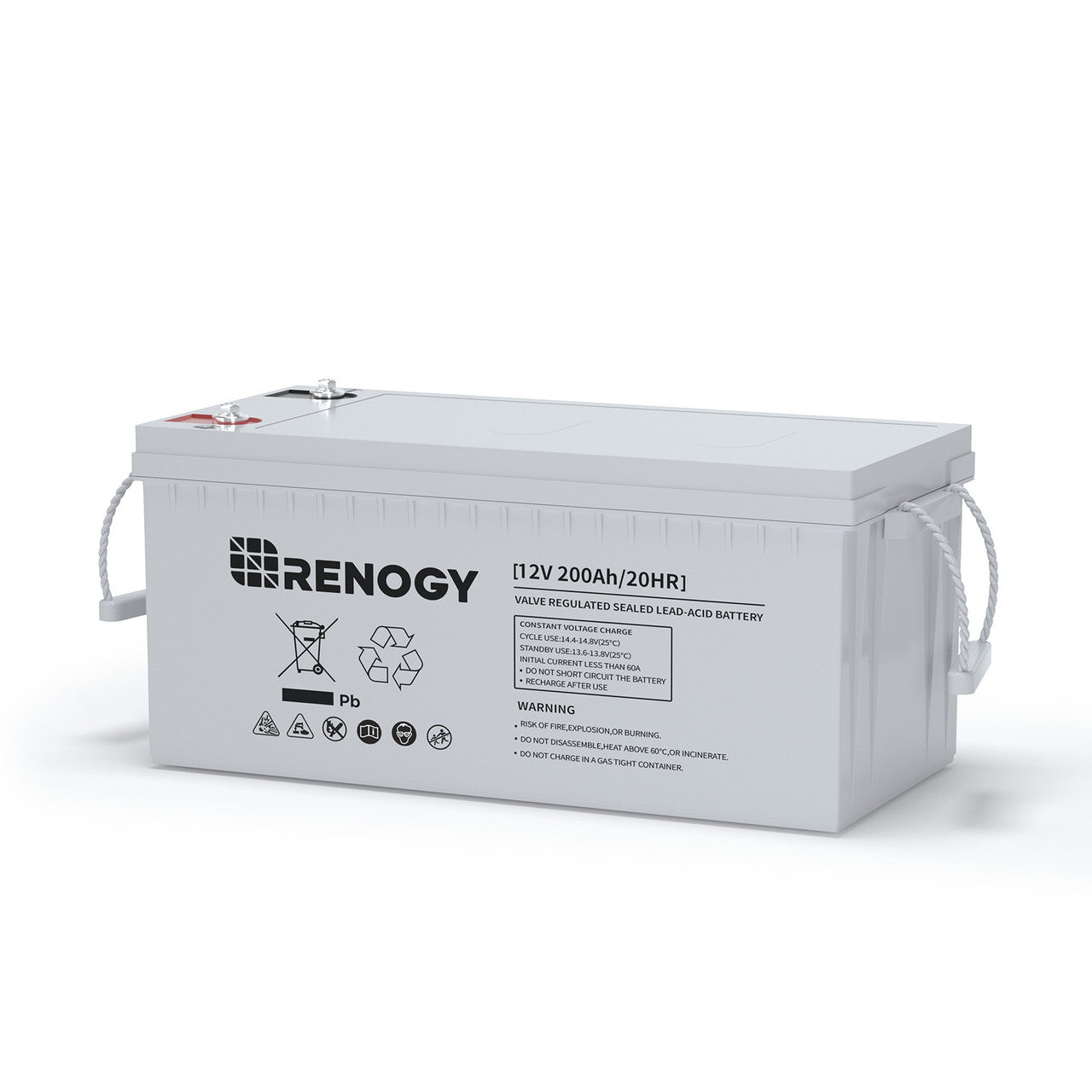 Renogy 12V 200Ah Deep Cycle AGM Battery