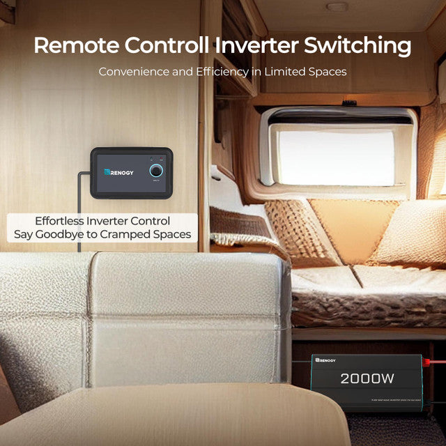 Renogy 2000W 12V Pure Sine Wave Inverter G3