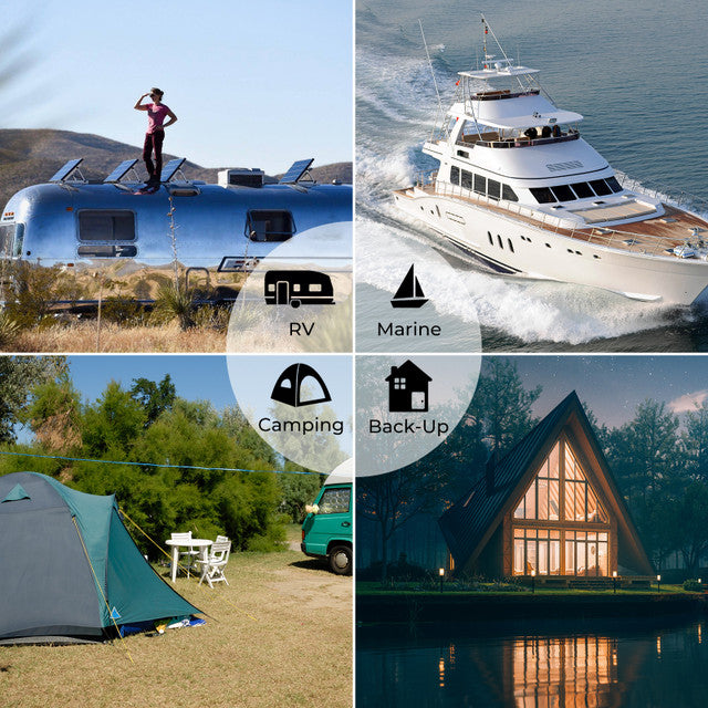 Renogy 200W 12V Monocrystalline Foldable Solar Suitcase w/ Waterproof Charge Controller