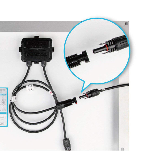 Renogy  20FT 10 AWG MC4 Solar Panel to Charge Controller Adapter Cables