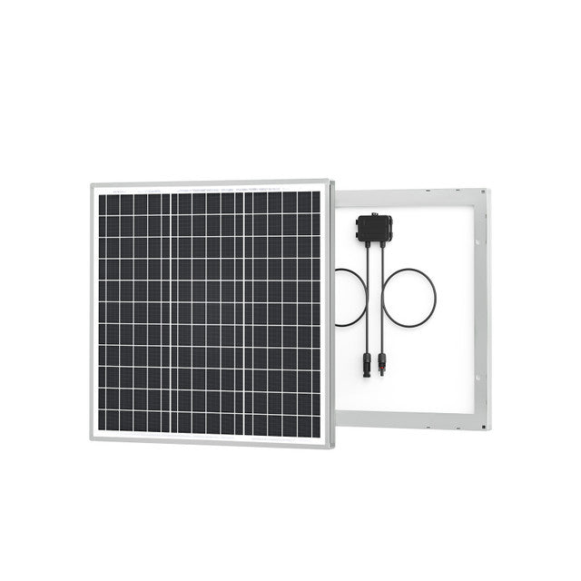 Renogy 50W 12V Rigid Monocrystalline Compact Solar Panel