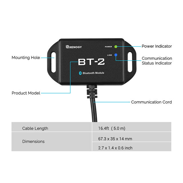 Renogy BT-2 Bluetooth Module G2