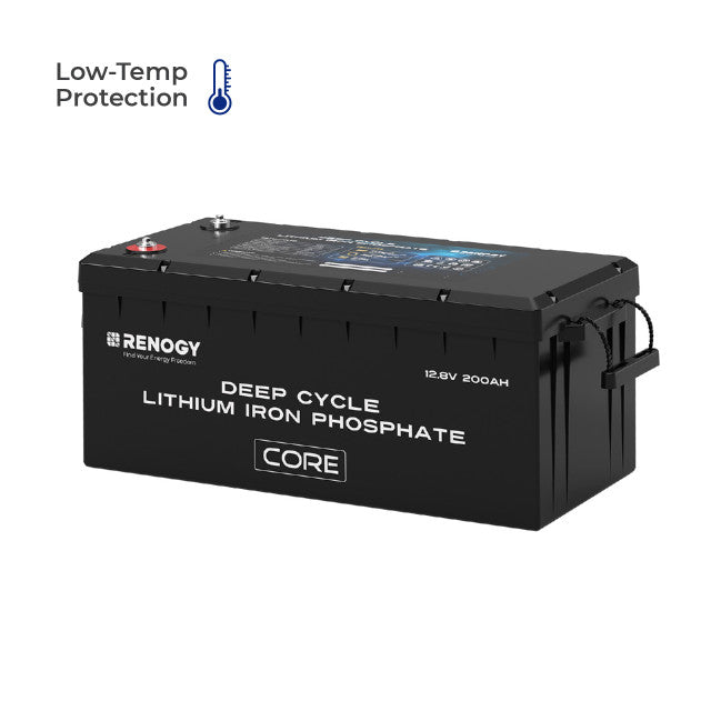 Renogy Core 12V 200Ah Deep Cycle Lithium Iron Phosphate Battery