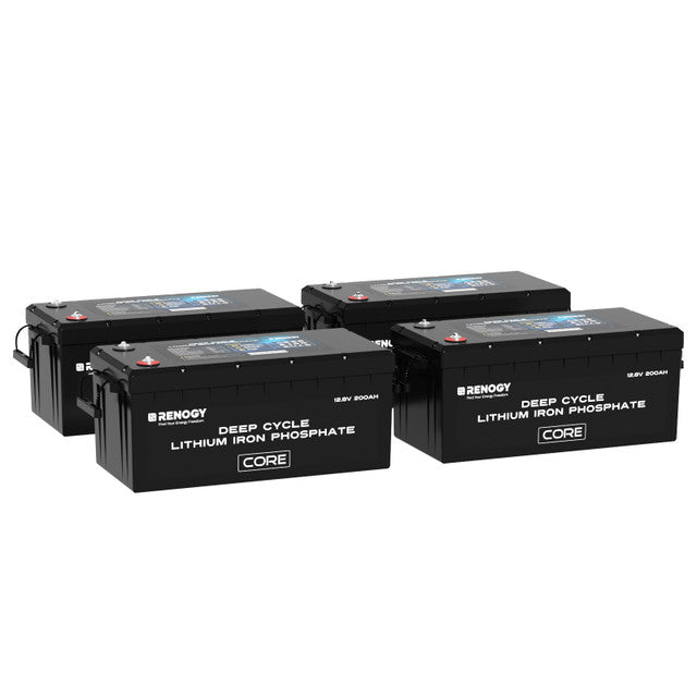 Renogy Core 12V 200Ah Deep Cycle Lithium Iron Phosphate Battery