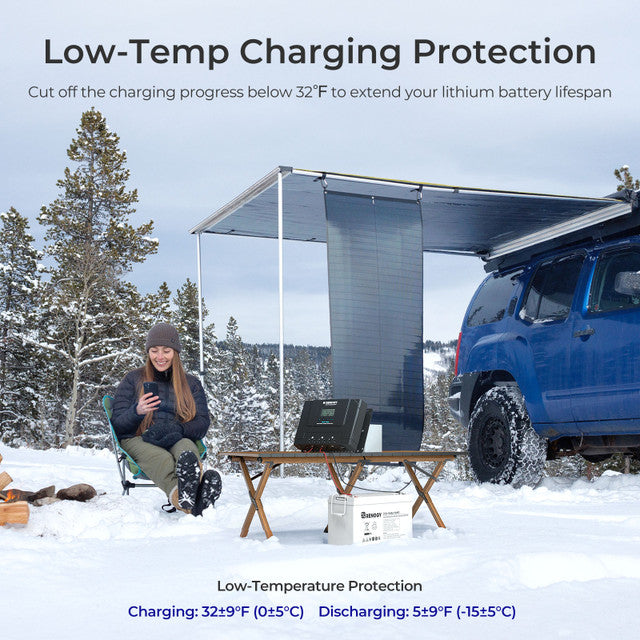 Renogy Rover Lite 12/24/36/48V 60A MPPT Solar Charge Controller