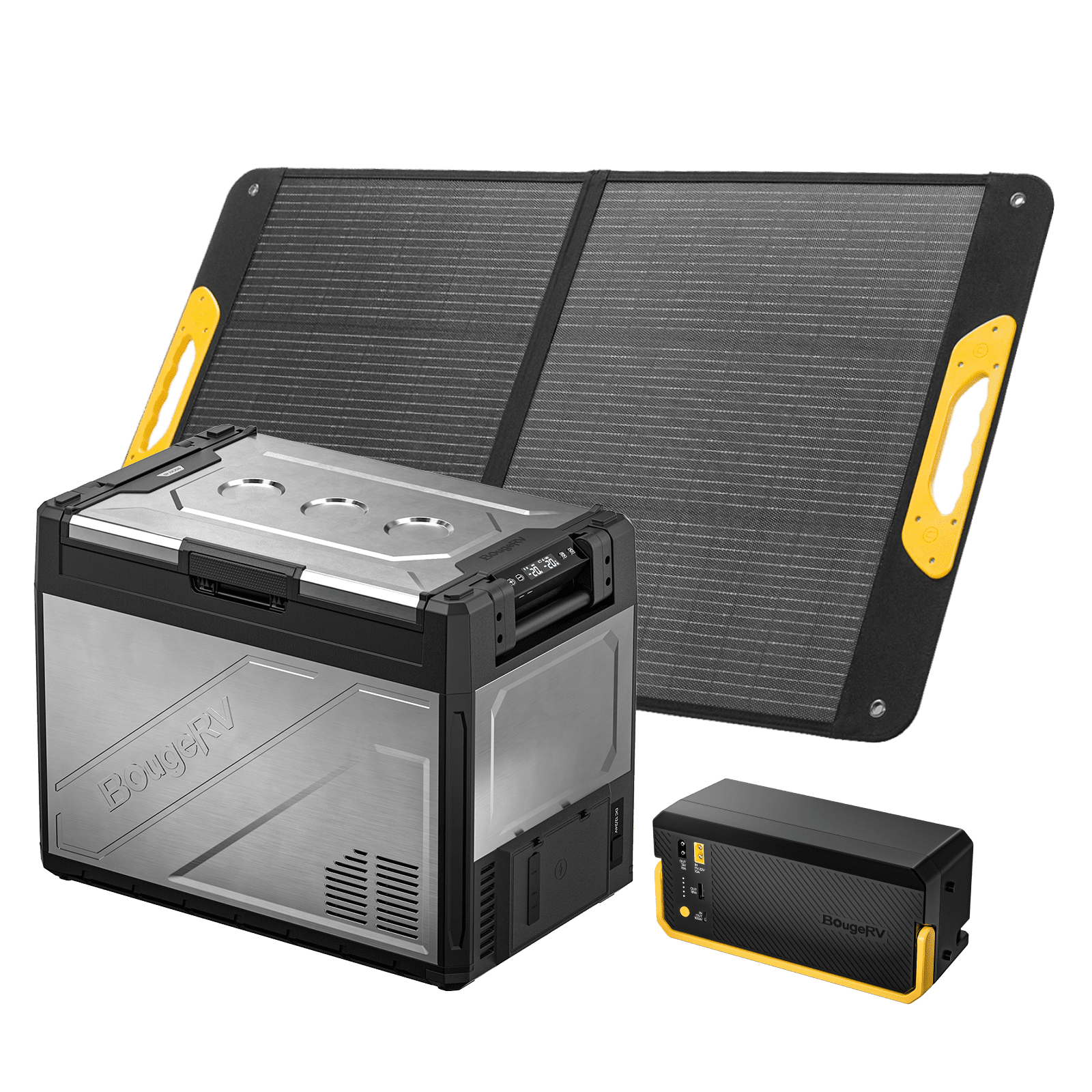 BougeRV Rocky V3.0 69QT Dual Zone 12V Car Fridge