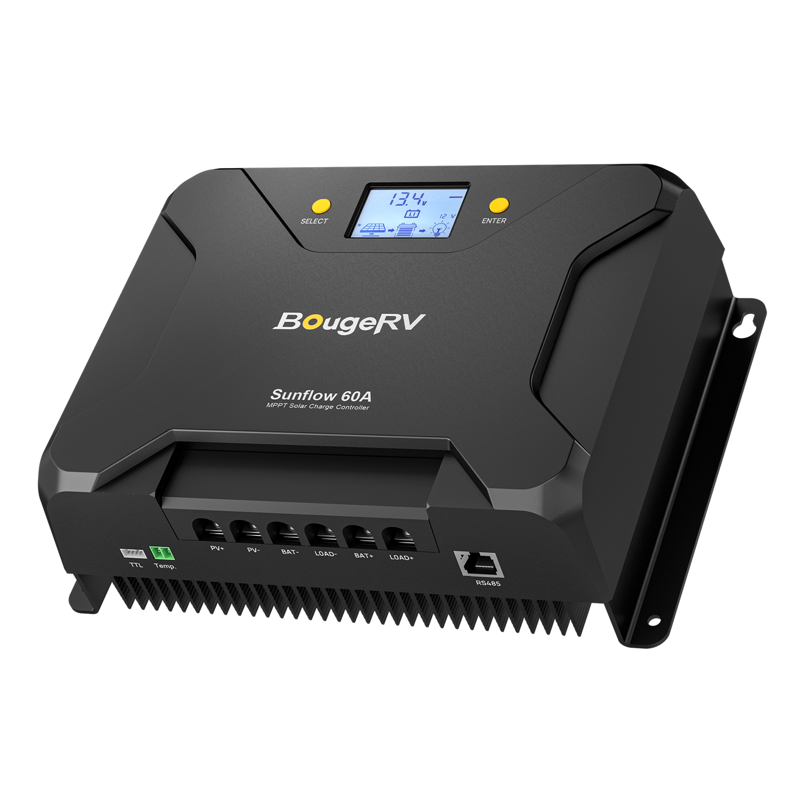 BougeRV Sunflow 60A MPPT Solar Charge Controller 12V/24V