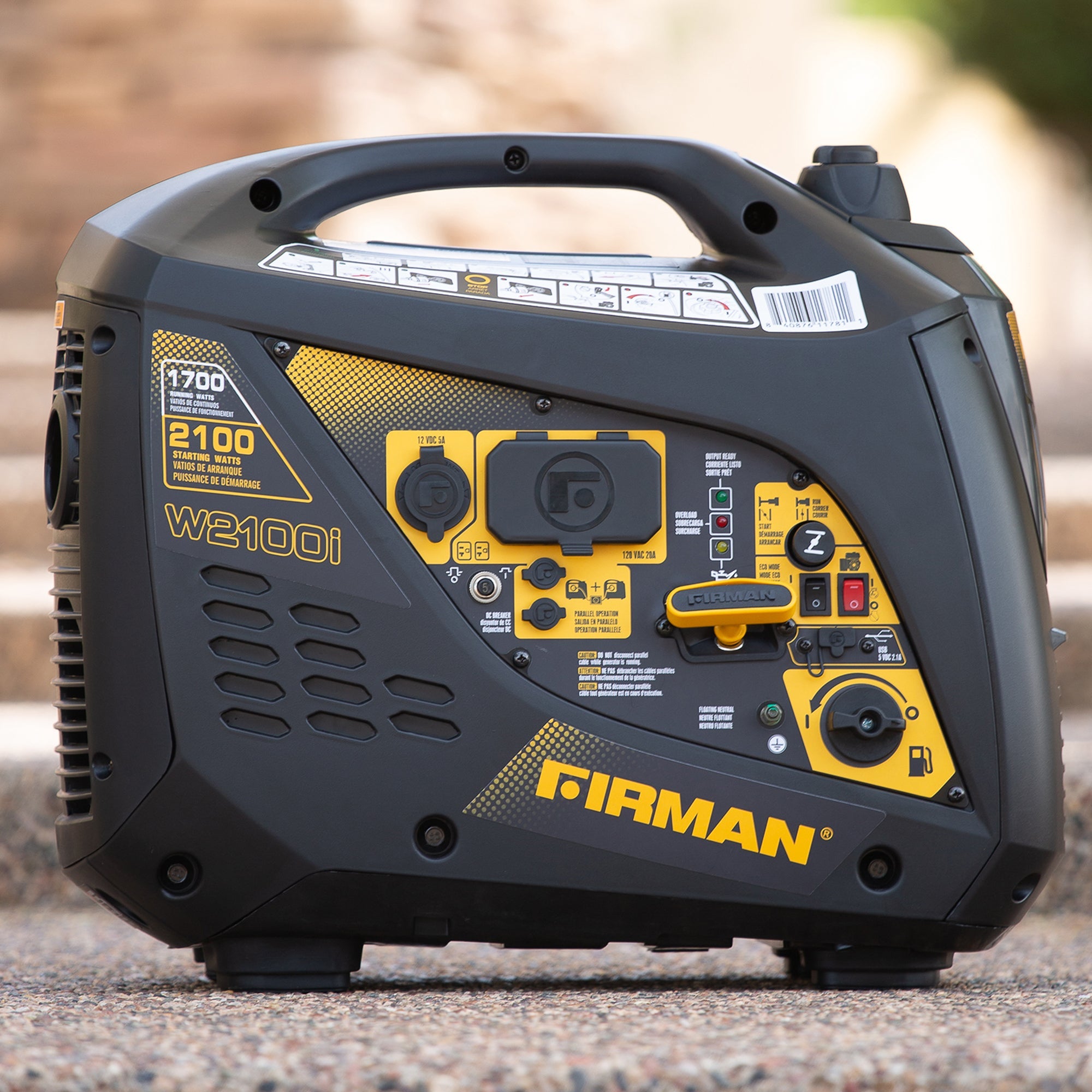 Inverter Portable Generator 2100/1700W Recoil Start
