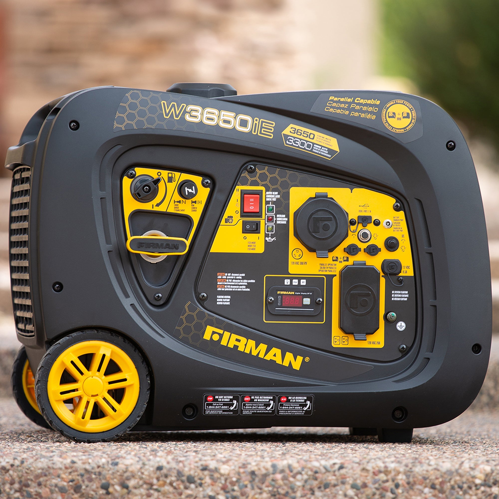 Gas Inverter Portable Generator 3650/3300W Electric Start