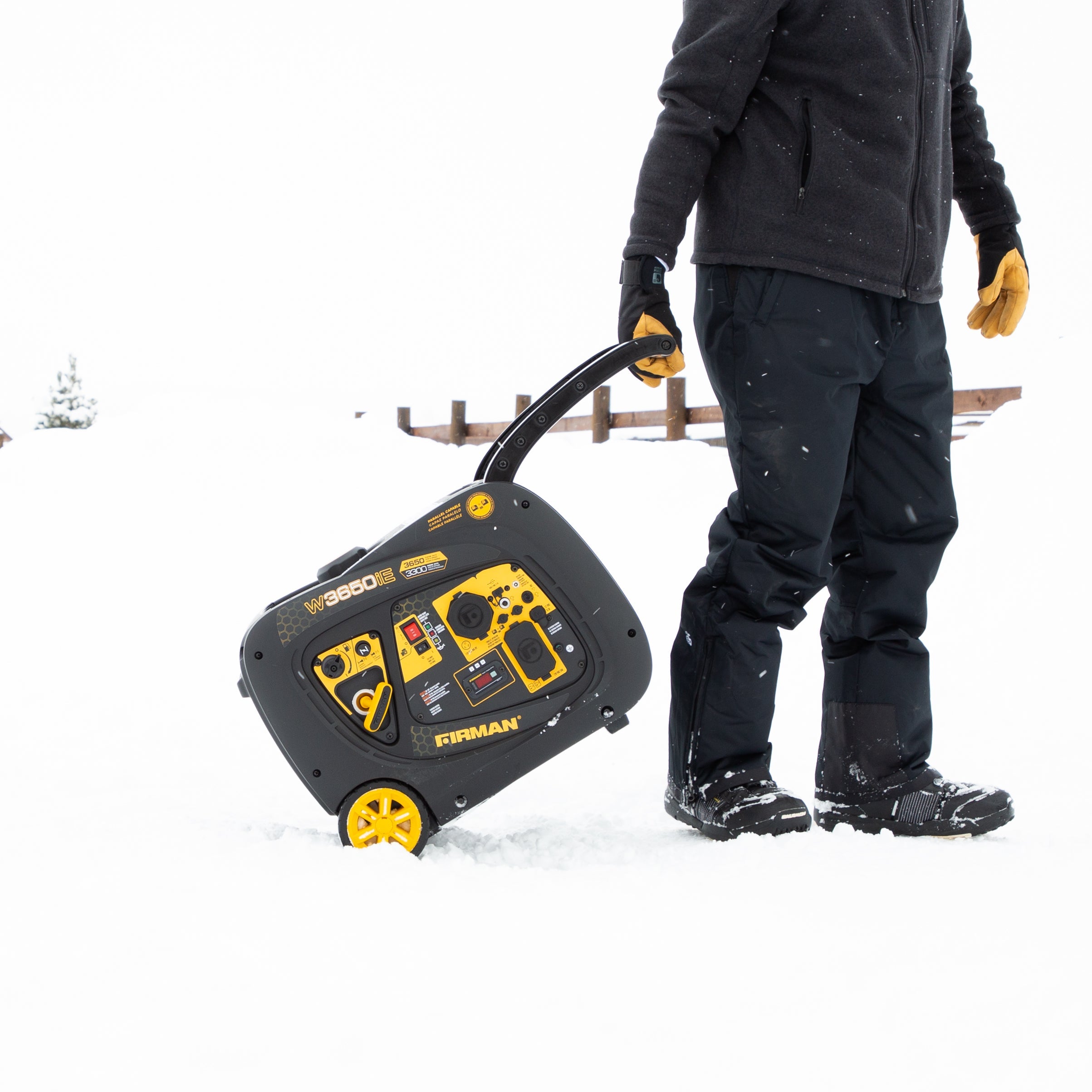 Gas Inverter Portable Generator 3650/3300W Electric Start